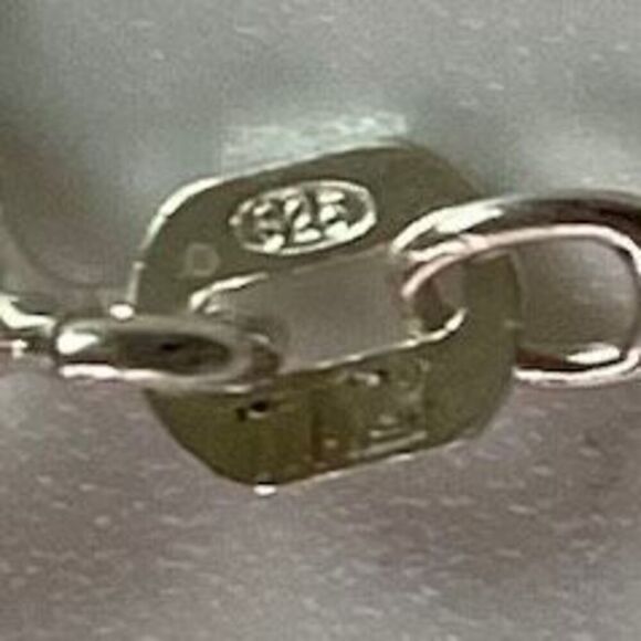 ARP Dainty Sterling 925 silver Heart Necklace - Picture 7 of 9